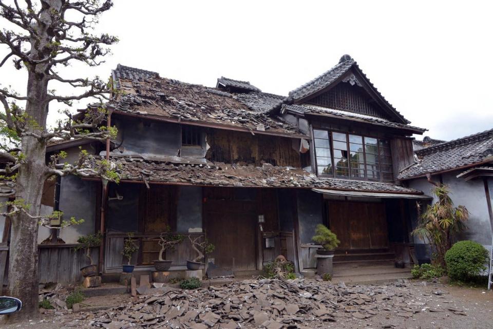大津町の被害写真